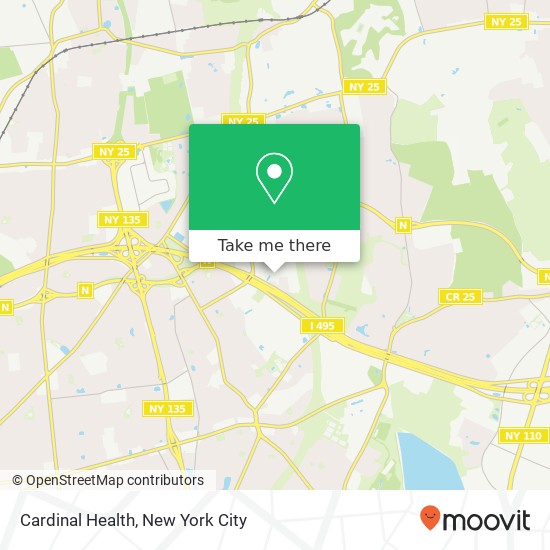 Mapa de Cardinal Health