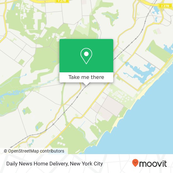 Mapa de Daily News Home Delivery