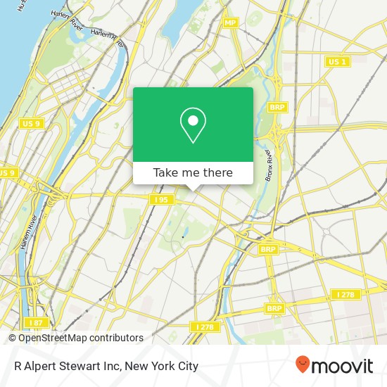 Mapa de R Alpert Stewart Inc