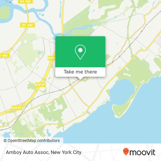Amboy Auto Assoc map