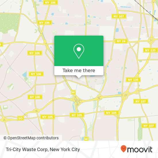 Mapa de Tri-City Waste Corp