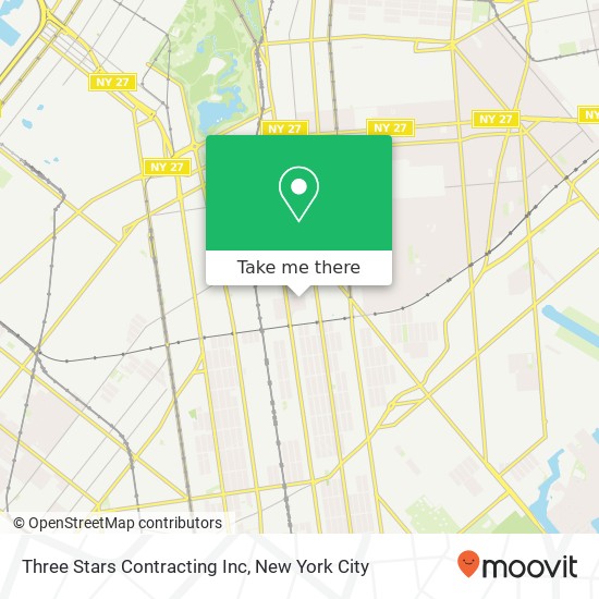 Three Stars Contracting Inc map