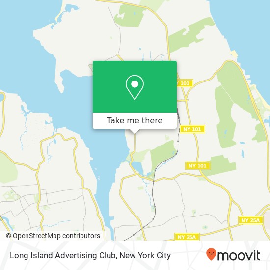 Long Island Advertising Club map