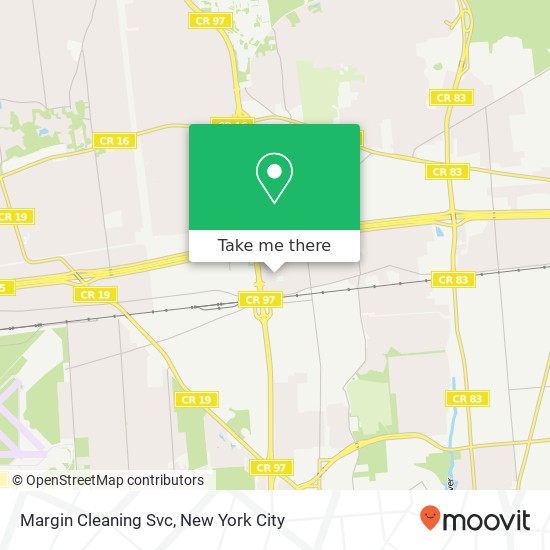 Mapa de Margin Cleaning Svc