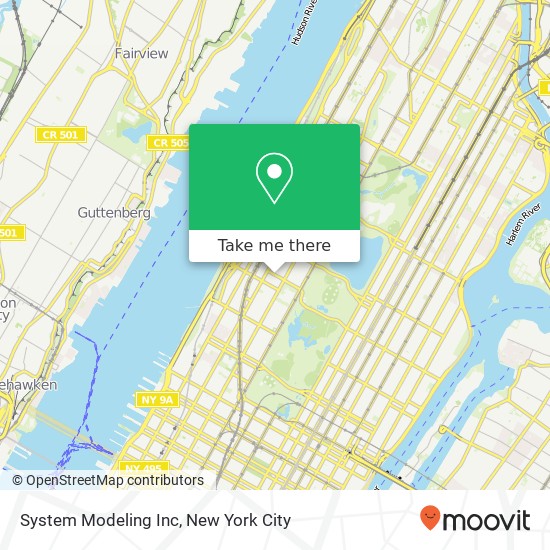 System Modeling Inc map