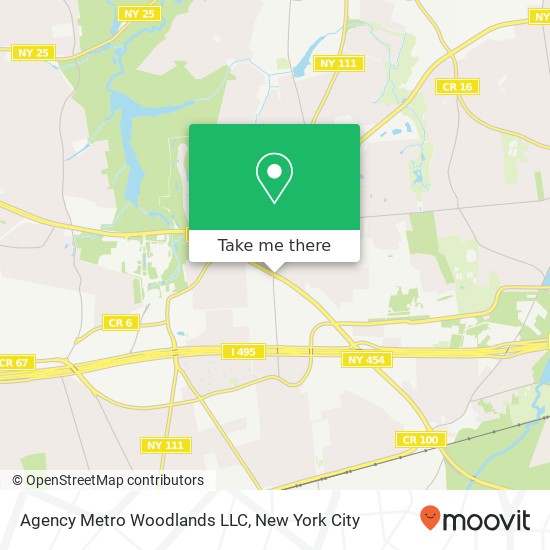 Agency Metro Woodlands LLC map