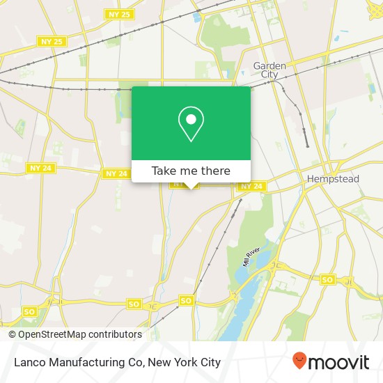 Lanco Manufacturing Co map