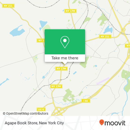 Agape Book Store map