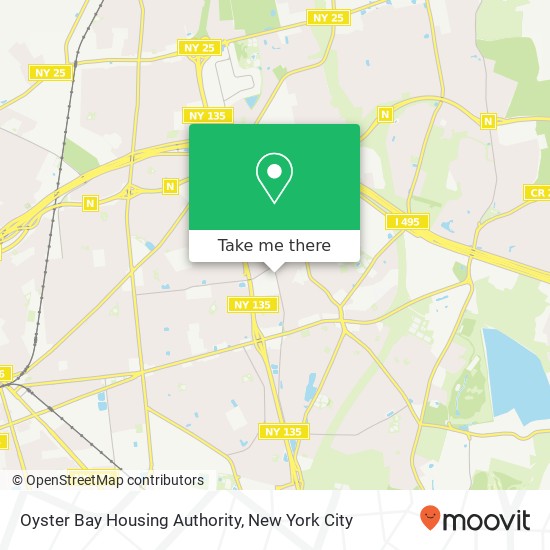 Oyster Bay Housing Authority map