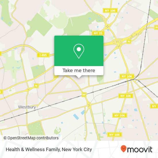 Health & Wellness Family map