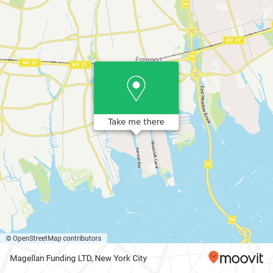 Mapa de Magellan Funding LTD