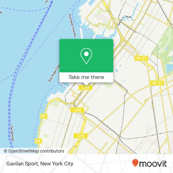 Mapa de Gavilan Sport