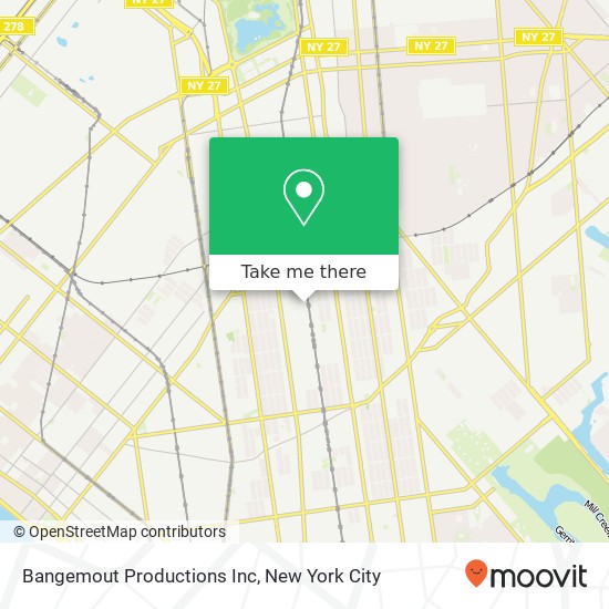 Bangemout Productions Inc map