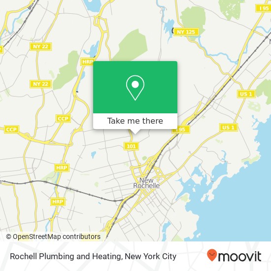 Mapa de Rochell Plumbing and Heating