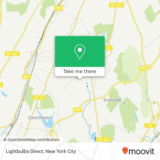 Lightbulbs Direct map