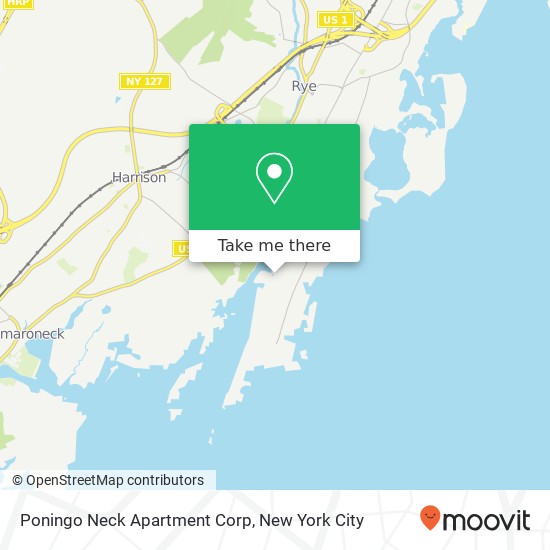 Mapa de Poningo Neck Apartment Corp