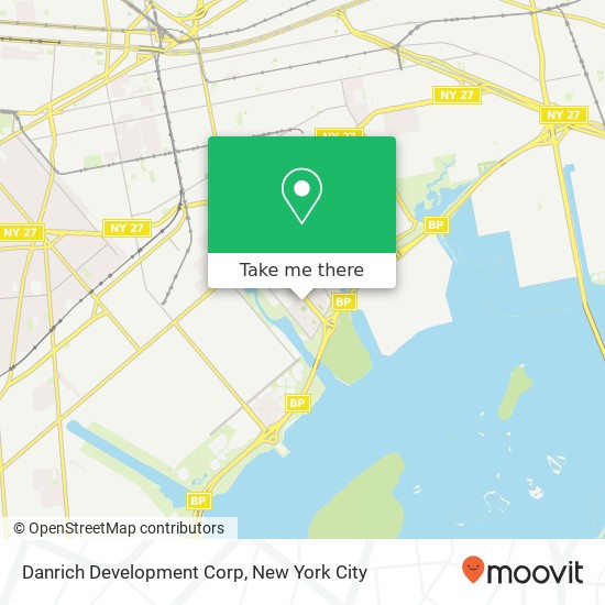 Danrich Development Corp map