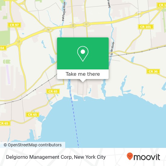 Delgiorno Management Corp map
