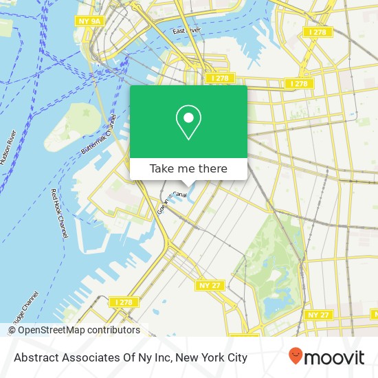 Abstract Associates Of Ny Inc map