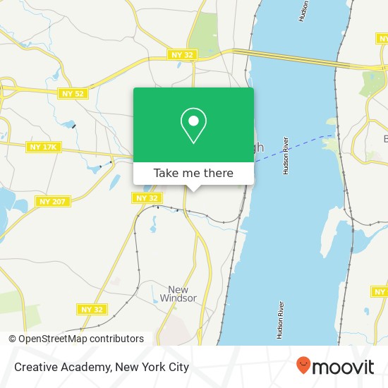 Mapa de Creative Academy