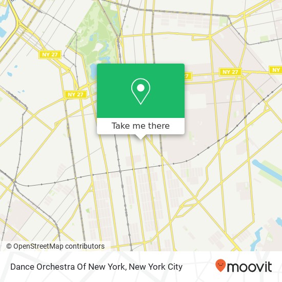 Dance Orchestra Of New York map