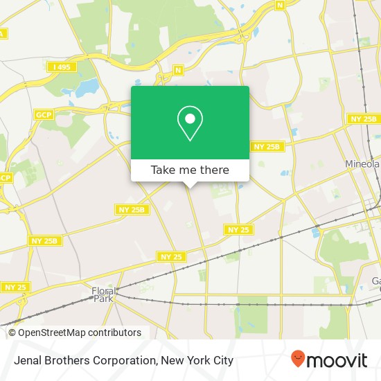 Jenal Brothers Corporation map