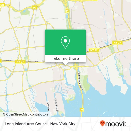 Long Island Arts Council map