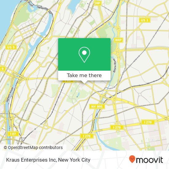Mapa de Kraus Enterprises Inc