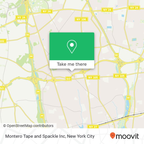 Mapa de Montero Tape and Spackle Inc