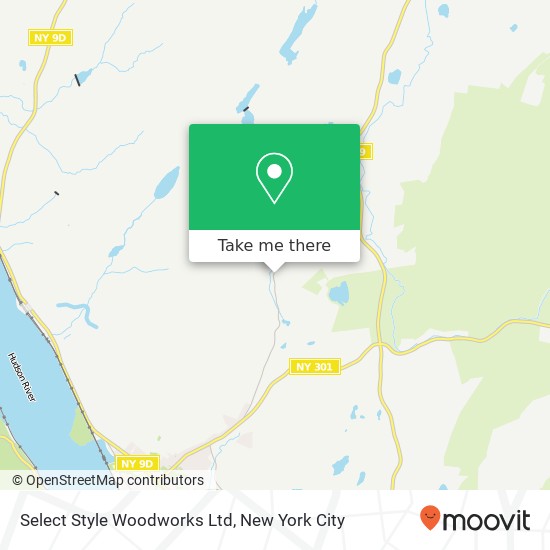 Mapa de Select Style Woodworks Ltd