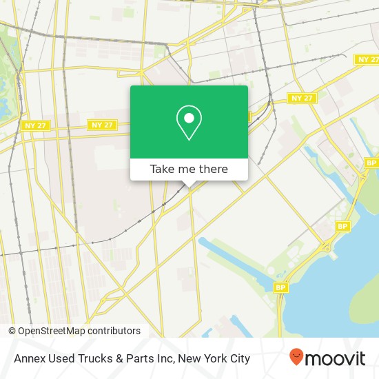 Mapa de Annex Used Trucks & Parts Inc