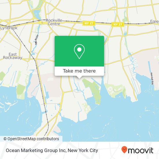 Mapa de Ocean Marketing Group Inc