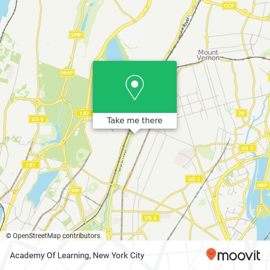 Academy Of Learning map