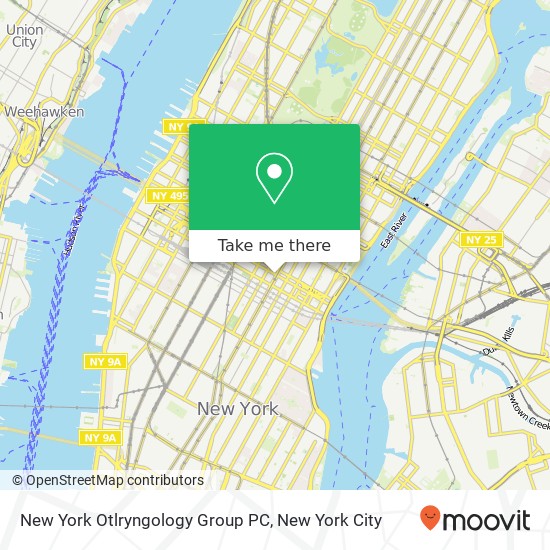 New York Otlryngology Group PC map