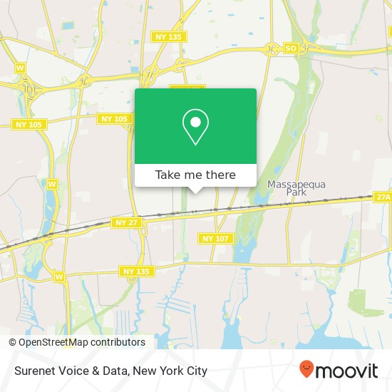 Surenet Voice & Data map