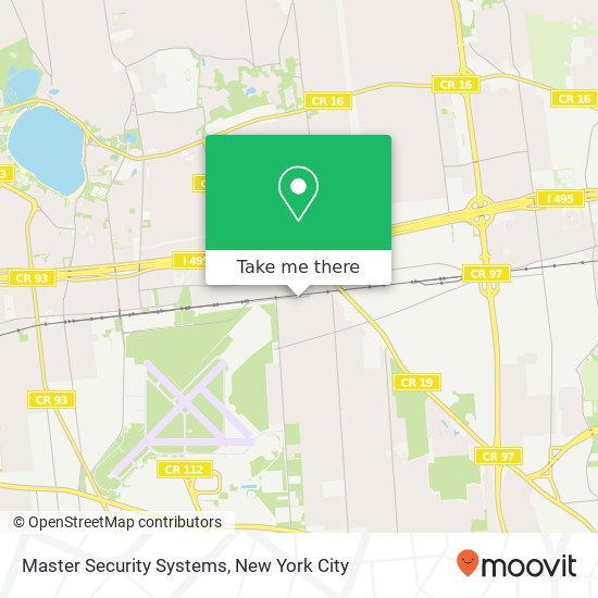 Master Security Systems map