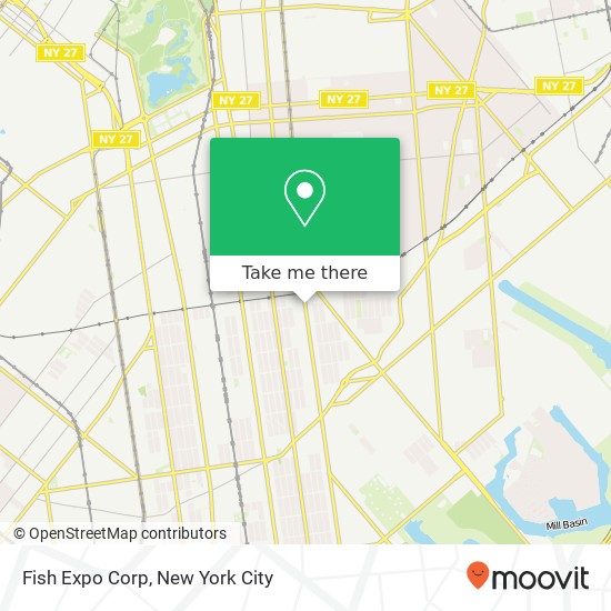 Mapa de Fish Expo Corp