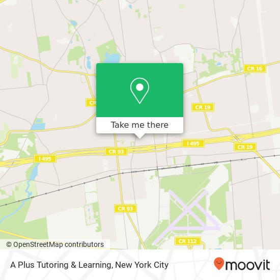 Mapa de A Plus Tutoring & Learning