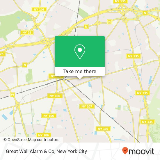 Mapa de Great Wall Alarm & Co