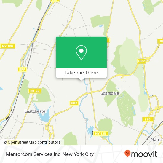 Mapa de Mentorcom Services Inc