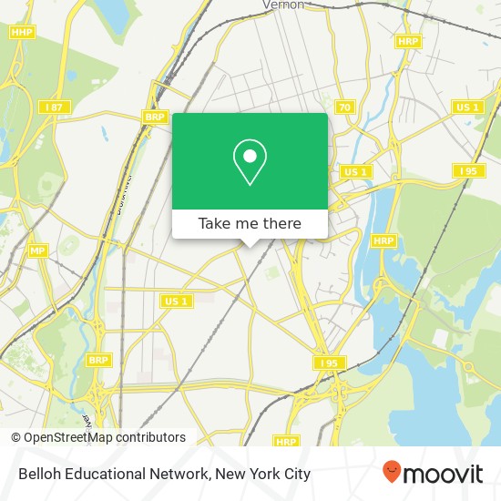 Mapa de Belloh Educational Network