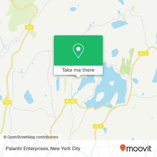 Palantir Enterprises map