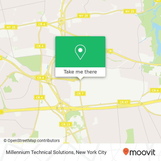 Millennium Technical Solutions map