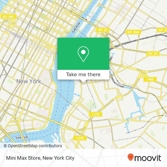 Mapa de Mini Max Store