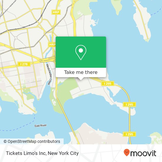 Tickets Limo's Inc map