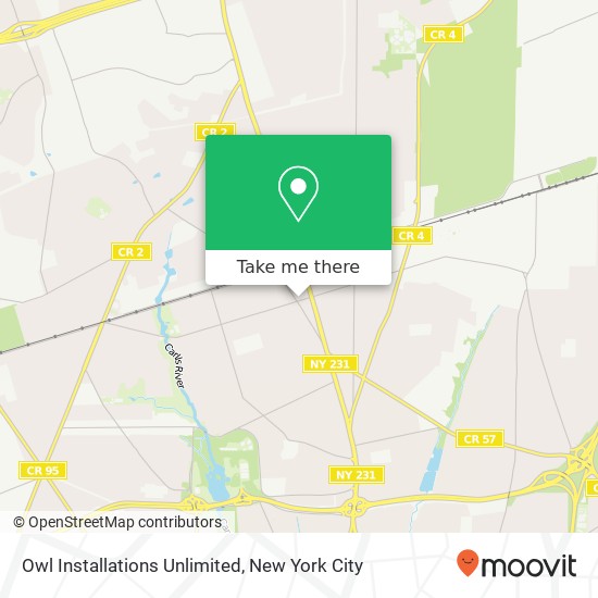 Mapa de Owl Installations Unlimited