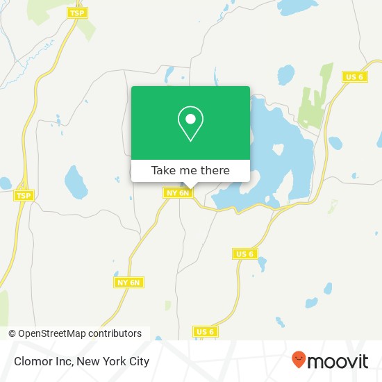 Clomor Inc map