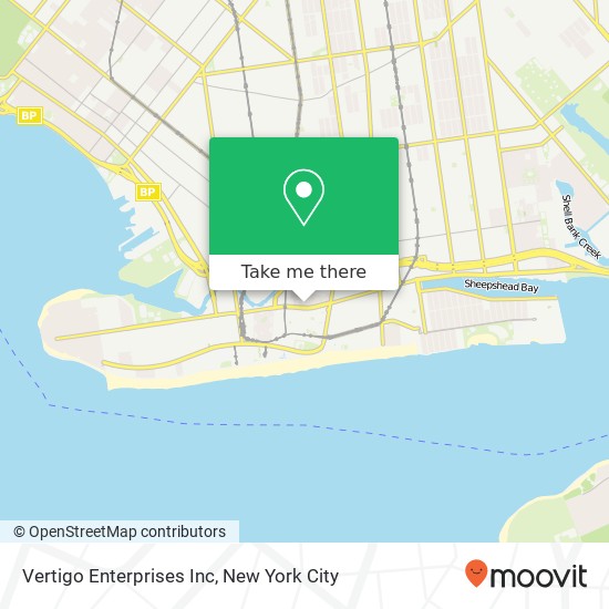 Mapa de Vertigo Enterprises Inc
