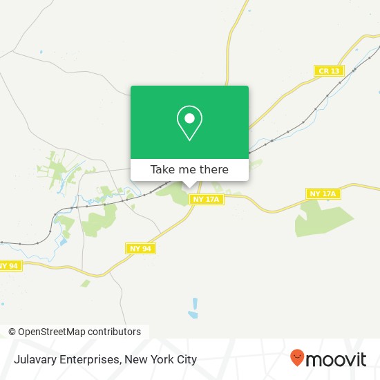 Julavary Enterprises map