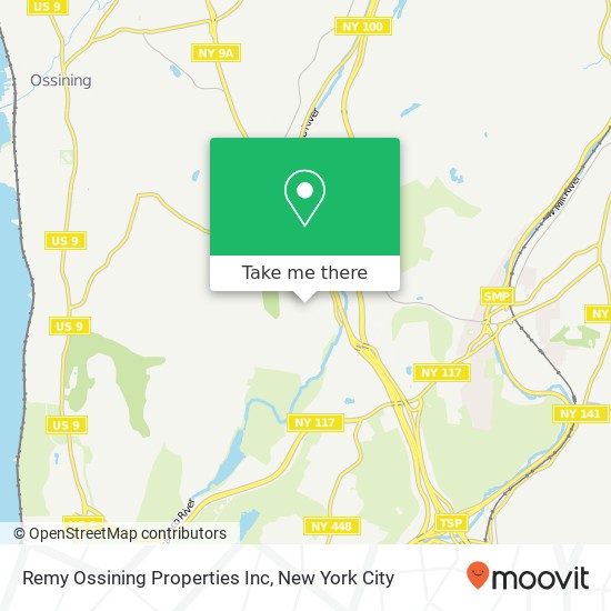 Mapa de Remy Ossining Properties Inc